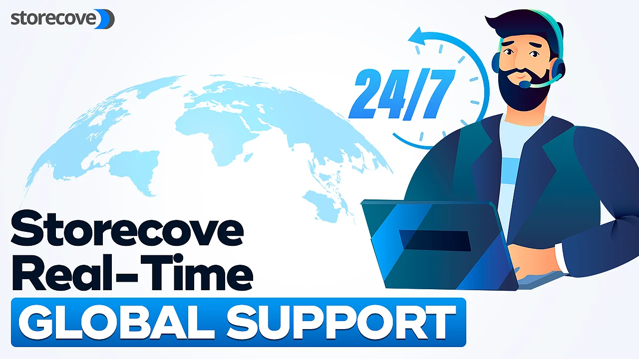 Does Storecove provide real time global support?